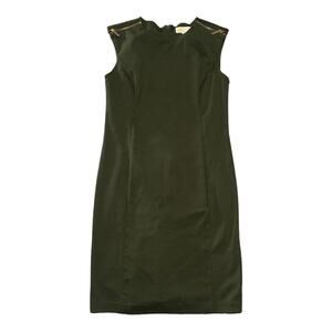 Michael Michael Kors sleeveless dress womans size small green olive casual busin